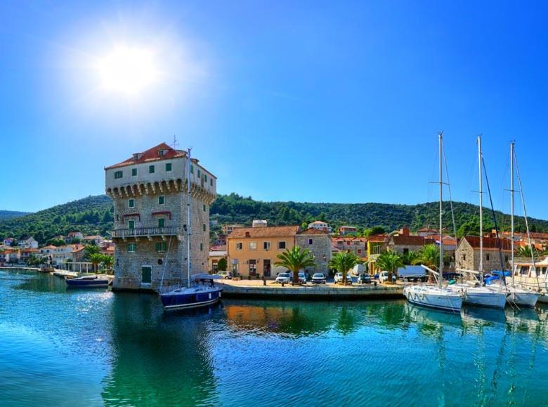 Sea View Apartment Sunrise Poljica & Blue Lagoon Rent A Boat Poljica (Trogir) Exterior foto